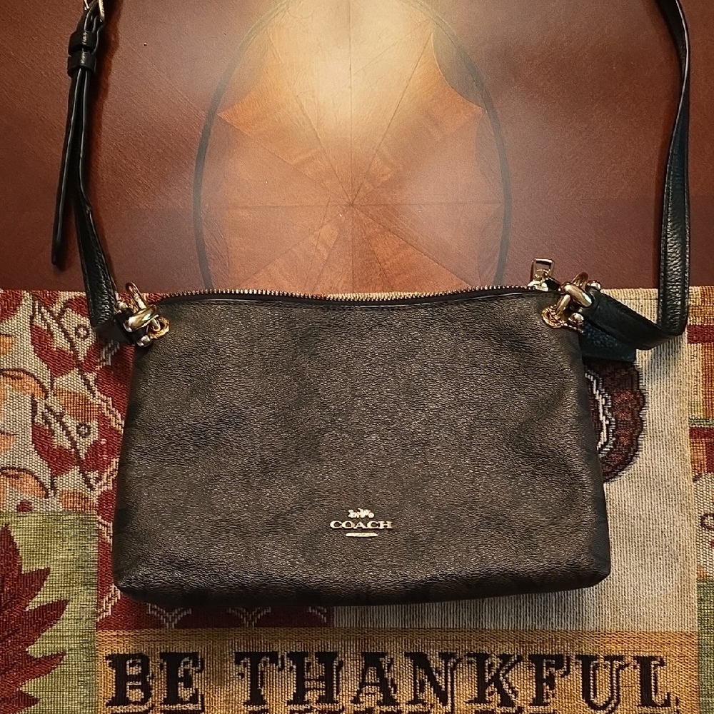 Coach Dark Brown Crossbody Bag